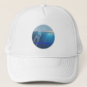 Beauté marine glacier- キャップ (正面)