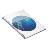 Beauté marine glacier- ノートブック (右側)