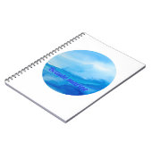 Beauté marine vague ノートブック (左側)