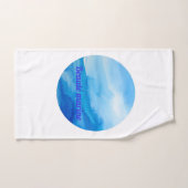 Beauté marine vague バスタオルセット (ハンドタオル)