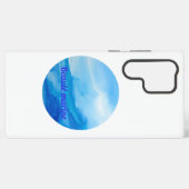 Beauté marine vague samsung galaxyケース (裏面横)