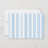 Beautifilレトロフローラ結婚式RSVP応答カード 出欠カード (裏面)