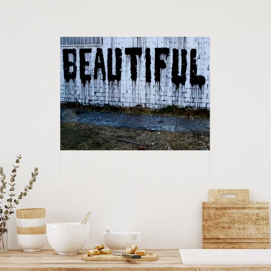 Beautiful ポスター (キッチン)