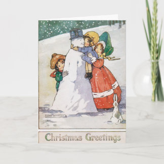 Beautiful 1920s Christmas Card シーズンカード
