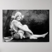 Beautiful 1920s girl ポスター (正面)