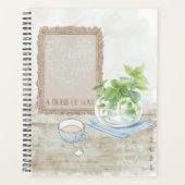 Beautiful 2025 Family Name Monogram プランナー手帳 (正面)