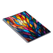 Beautiful abstract colorful notebook. ノートブック (右側)