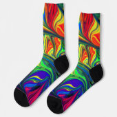 Beautiful Abstract Illustration Sock ソックス (左)