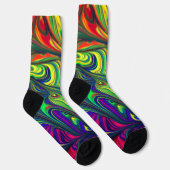 Beautiful Abstract Illustration Sock ソックス (右)