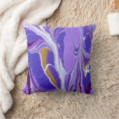 Beautiful Abstract Painting Throw Pillow クッション (ブランケット)