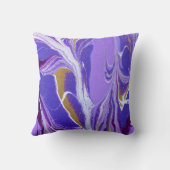 Beautiful Abstract Painting Throw Pillow クッション (裏面)