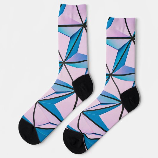 Beautiful Abstract Sock ソックス (左)