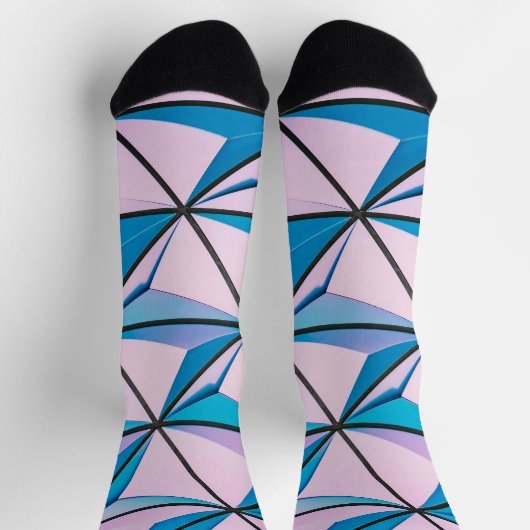 Beautiful Abstract Sock ソックス (上部)