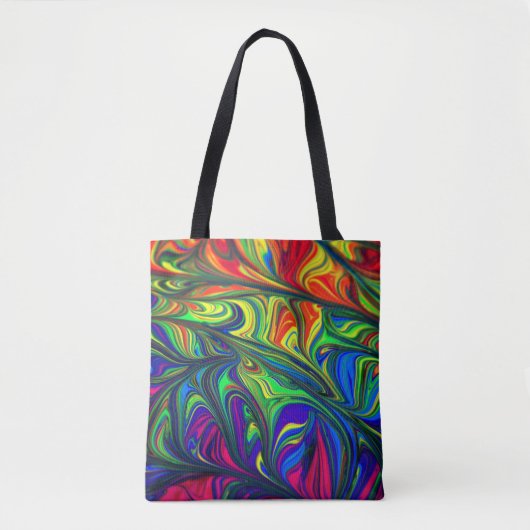 Beautiful Abstract Tote トートバッグ (正面)