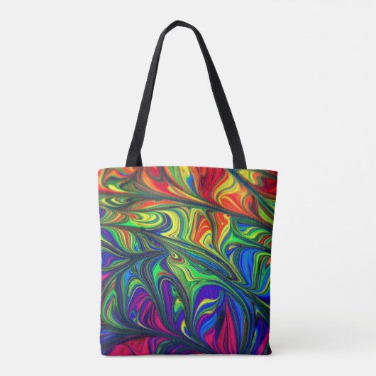 Beautiful Abstract Tote トートバッグ (裏面)