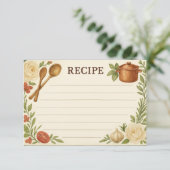 Beautiful Accents of Tuscany Recipe Card (スタンド正面)