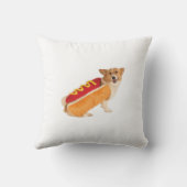 Beautiful and funny sachicha dog クッション (裏面)