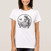 beautiful and melancholic Greek goddess Aphrodite Tシャツ (正面)
