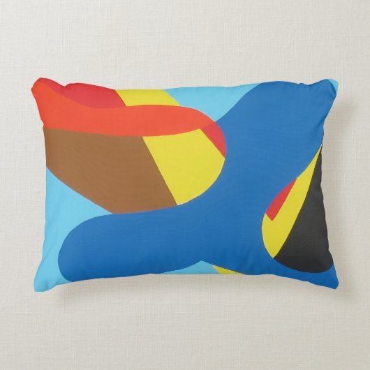 Beautiful and Vibrant Colors! Accent Pillow アクセントクッション (正面)