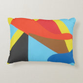 Beautiful and Vibrant Colors! Accent Pillow アクセントクッション (裏面)
