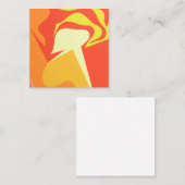 Beautiful and Vibrant Colors! Business Card スクエア名刺 (正面/裏面)