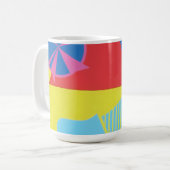 Beautiful and Vibrant Colors! Coffee Mug コーヒーマグカップ (正面左)