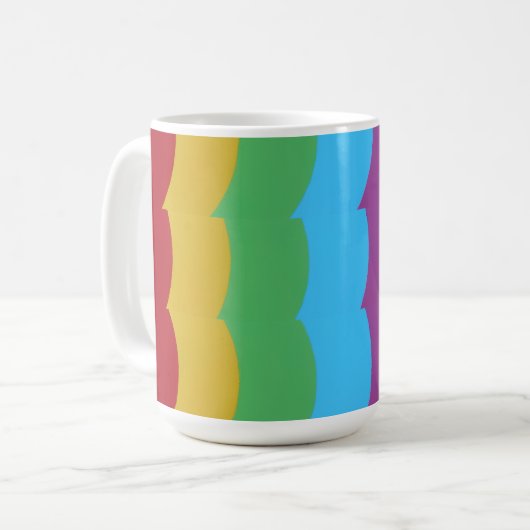 Beautiful and Vibrant Colors! Coffee Mug コーヒーマグカップ (正面左)