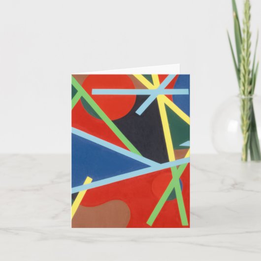 Beautiful and Vibrant Colors! Folded Invitation 招待状 (正面)
