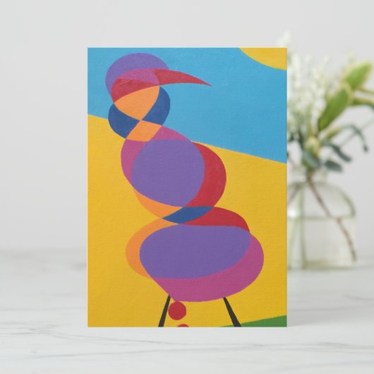 Beautiful and Vibrant Colors! Invitation 招待状 (スタンド正面)