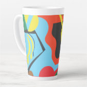 Beautiful and Vibrant Colors! Latte Mug カフェラテマグ (左アングル)