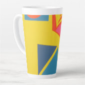 Beautiful and Vibrant Colors! Latte Mug カフェラテマグ (左アングル)