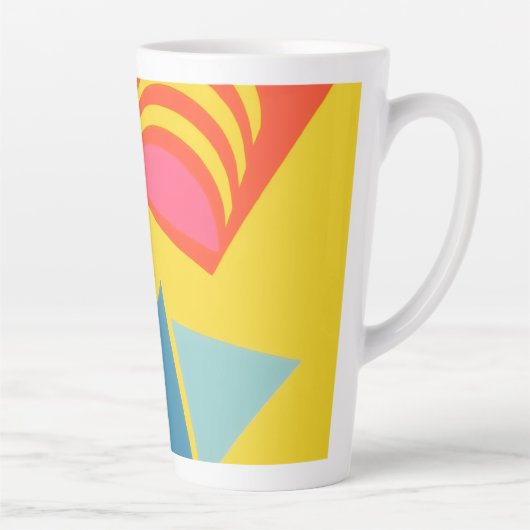 Beautiful and Vibrant Colors! Latte Mug カフェラテマグ (右)