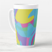 Beautiful and Vibrant Colors! Latte Mug カフェラテマグ (左アングル)