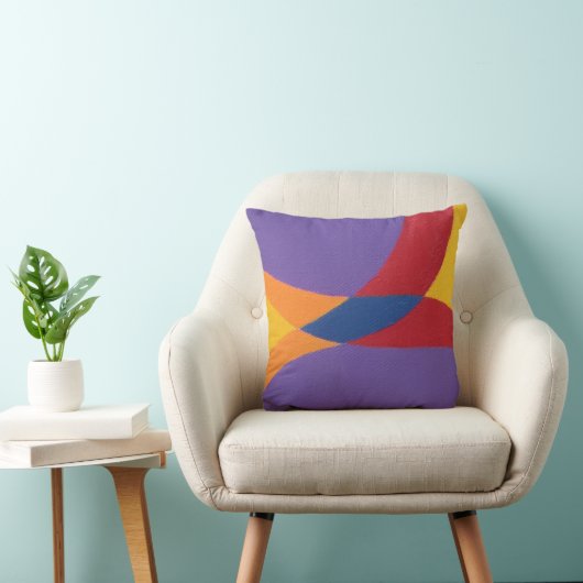 Beautiful and Vibrant Colors! Throw Pillow クッション (椅子)