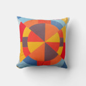 Beautiful and Vibrant Colors! Throw Pillow クッション (正面)