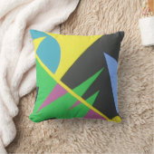 Beautiful and Vibrant Colors! Throw Pillow クッション (ブランケット)