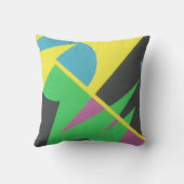 Beautiful and Vibrant Colors! Throw Pillow クッション (裏面)