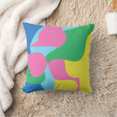 Beautiful and Vibrant Colors! Throw Pillow クッション (ブランケット)