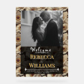 Beautiful Anemones Charm Garden Wedding アクリルサイン (正面)