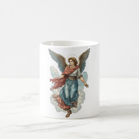 Beautiful Angel Christian Coffee Mug コーヒーマグカップ (中央)