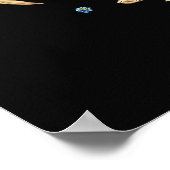 Beautiful Angel lovers customizable ポスター (角)