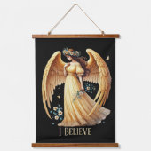 Beautiful Angel lovers customizable 吊り下げ型タペストリー (正面)