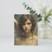 Beautiful Angel Woman ポストカード (スタンド正面)