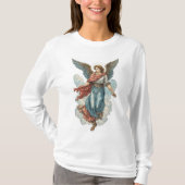 Beautiful Angel Women's Christian Long Sleeve Tee Tシャツ (正面)