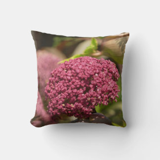 Beautiful Angelica Flower Throw Pillow クッション