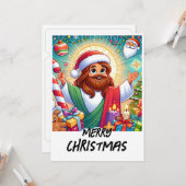 Beautiful Animated Christmas Card カード (正面/裏面インサイチュ)