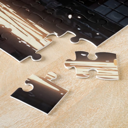 Beautiful anime art ジグソーパズル (側面)