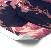 Beautiful Anime Girl Poster – アートワーク素晴らし ポスター (角)