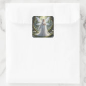 Beautiful April Diamond Fairy スクエアシール (バッグ)