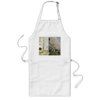 Beautiful apron with French design ロングエプロン